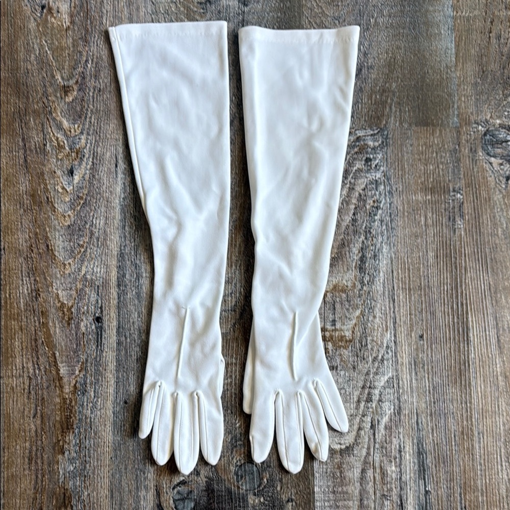 Kayser | Long White Gloves
